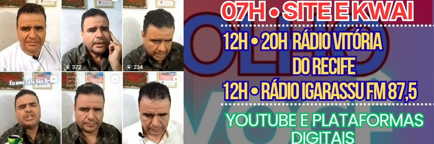 DE OLHO COM VOCÊ AO VIVO